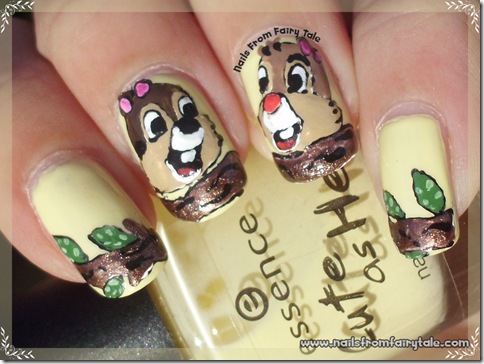 chip and dale nail art 4