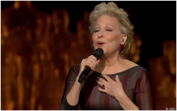 Bette Midler is the wind beneath her wings.