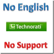Technorati_No_Support_NonEnglish_Blog