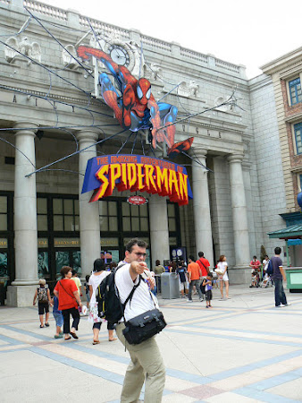 Imagini Japonia: Universal Studios Osaka Spiderman Adventure