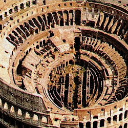 69 - Coliseo de Roma - vista aérea