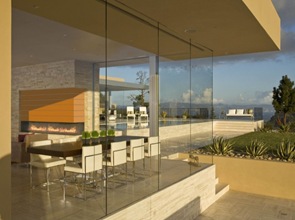 fachada-muro-cristal-casa-de-lujo fachada-muro-cristal-casa-de-lujo