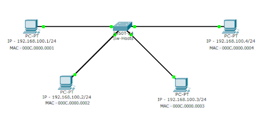 show mac address