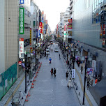 mitaka shopping street in Mitaka, Japan 