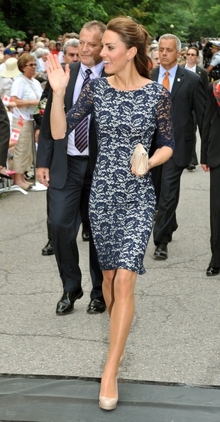 Kate Middleton at the National War Memorial