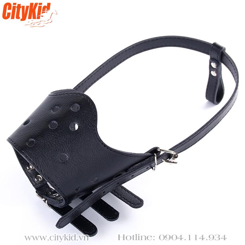 Rọ mõm chó đẹp giá rẻ Rọ mõm da cho chó