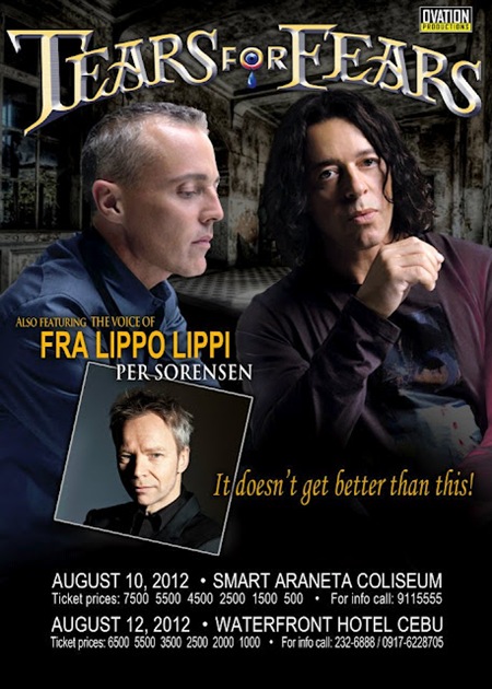 Tears For Fears and Per Sorensen live in Manila