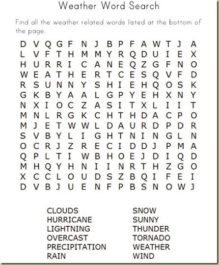 weather-word-search