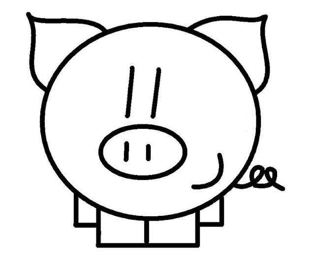Desenho Porco Para Colorir Colorir E Aprender Desenho Porco Para Colorir Colorir E Aprender