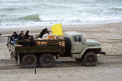 "Запад-2013": Высадка на побережье