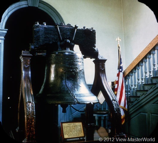 View-Master Philadelphia (A631), Scene 17: Liberty Bell