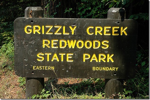 Grizzly Creek Sign