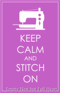 Keep Calm and Stitch On