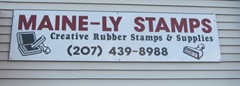 11.2011 Mainely Stamp store sign 1 Kittery