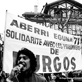 1971: Saint Jean de Luz manifestation de soutien aux prisonniers du procés de Burgos