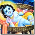 [Lord Krishna as baby]