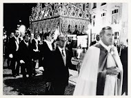 Lichtprocessie in Wijck tijdens de Heiligdomsvaart