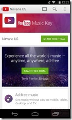 Youtube Music Key 30 päivän kokeilu (c) Android Police