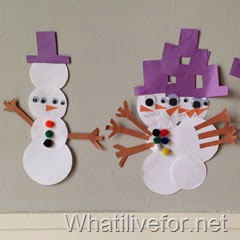 Silly Snowman Game @ whatilivefor.net