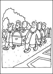 Funeral - carry casket Funeral - carry casket