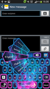 How to install Neon Flame Keyboard 5.0.4 apk for bluestacks