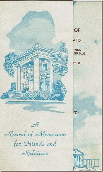 Funeral Card Front