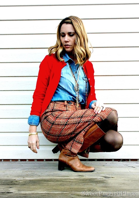 [plaid-tweed-skirt-denim-shirt-red-ca.jpg]