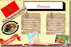 Morocco Informational Glog