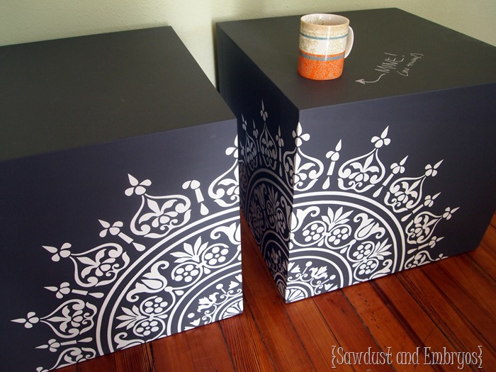 Chalkboard Cubes {Sawdust & Embryos}