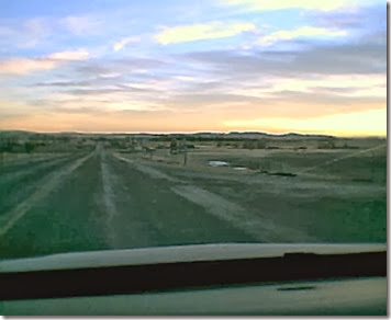 The Badlands in the Distance on December 20, 2003