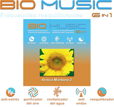 BIO MÚSICA 6 EN 1 (ARNICA MONTANA 2) [ Audio CD ] – Frecuencias equilibrantes para balancear, proteger y revitalizar el organismo y su entorno