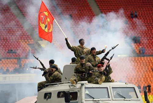 Московские полицейские отметили свой профессиональный праздник