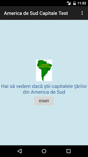 America de Sud Capitale Test