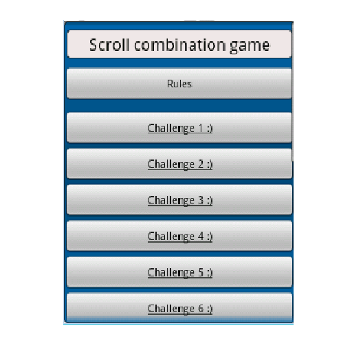 【免費解謎App】scroll combination game-APP點子