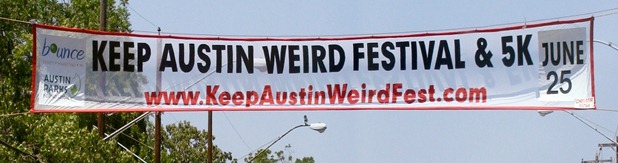 Keep Austin Wierd Banner