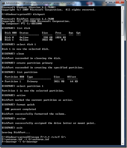 create bootable usb windows 7 create bootable usb windows 7