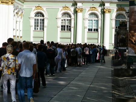  Coada la bilete Ermitaj