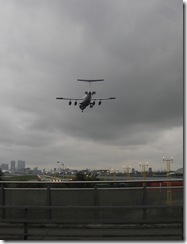 Landing at London Docklands