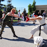 guile's SONIC BOOM vs ryu's HADOUKEN in Toronto, Canada 