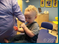 First dental appointment