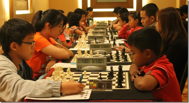 Pictures of players in AmBank Chess Challenge 2013