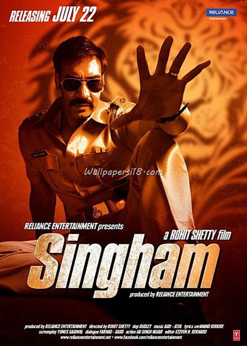 Wallpapersi18.Com: Ajay Devgan Singham Movie Wallpapers ...