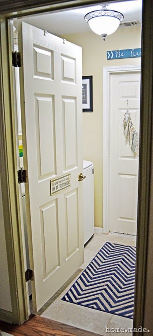 Laundry Entry Hallway