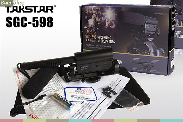 Micro quay phim phỏng vấn Takstar SGC-598