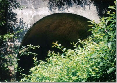 Concrete Arch at the East End of the Embro Tunnel on the Iron Goat Trail in 1998