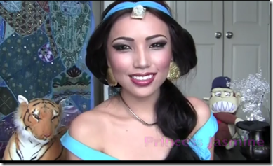 Todo Halloween: Maquillaje de princesa Jasmine de Aladdin para disfraz