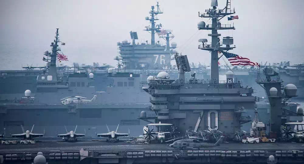 Mỹ cùng lúc điều 2 tàu sân bay tới khu vực Biển Đông ngay trong thời gian Chủ tịch Trung Quốc Tập Cận Bình thăm Philippines