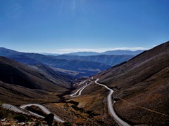 Escape from the Andes to Quebrada Humahuaca.