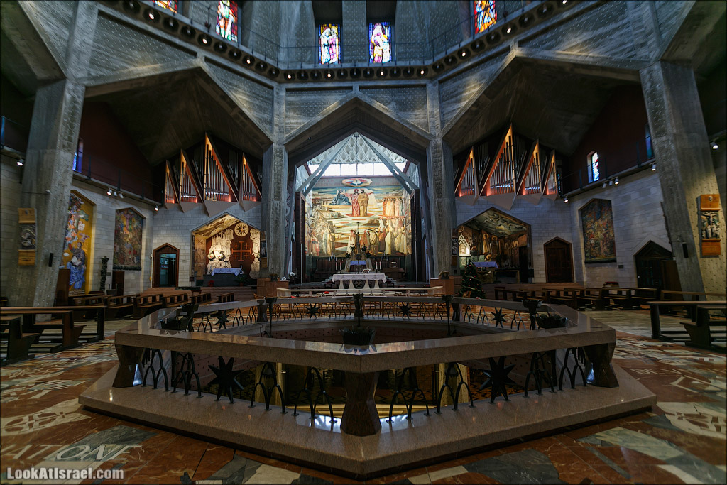 LookAtIsrael.com - Фото путешествия по Израилю | Церковь Благовещения в Назарете | Basilica of the annunciation in Nazareth