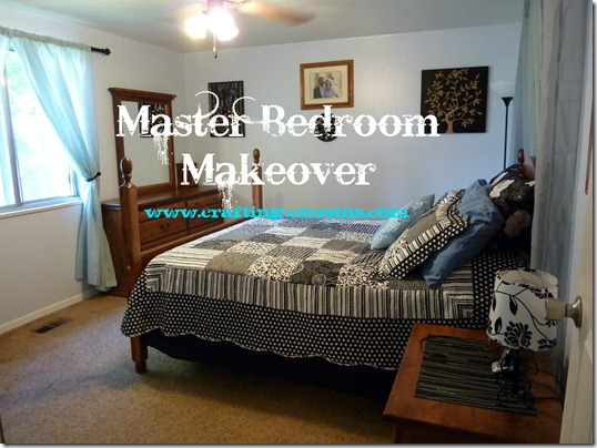bedroom makeover text